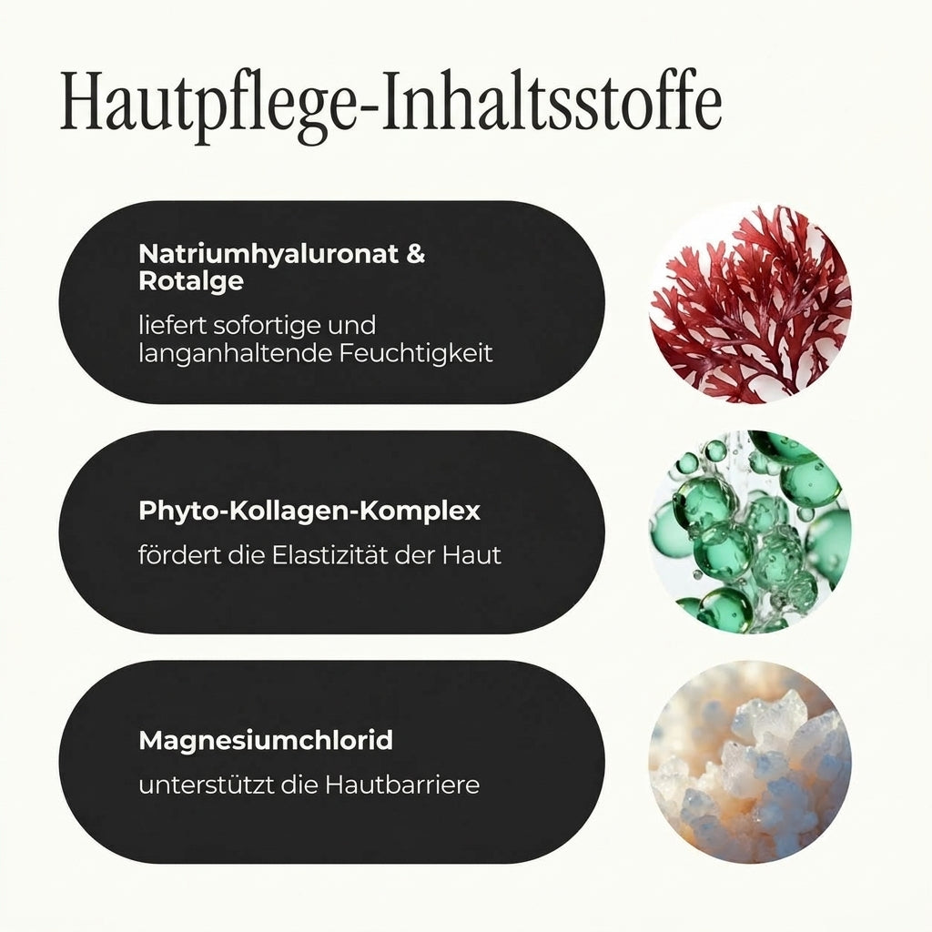 Hyaluron-Feuchtigkeitsserum für den Körper – Formel für glatter wirkende Arme