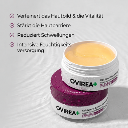 Calcium-Augenauflagen gegen Falten