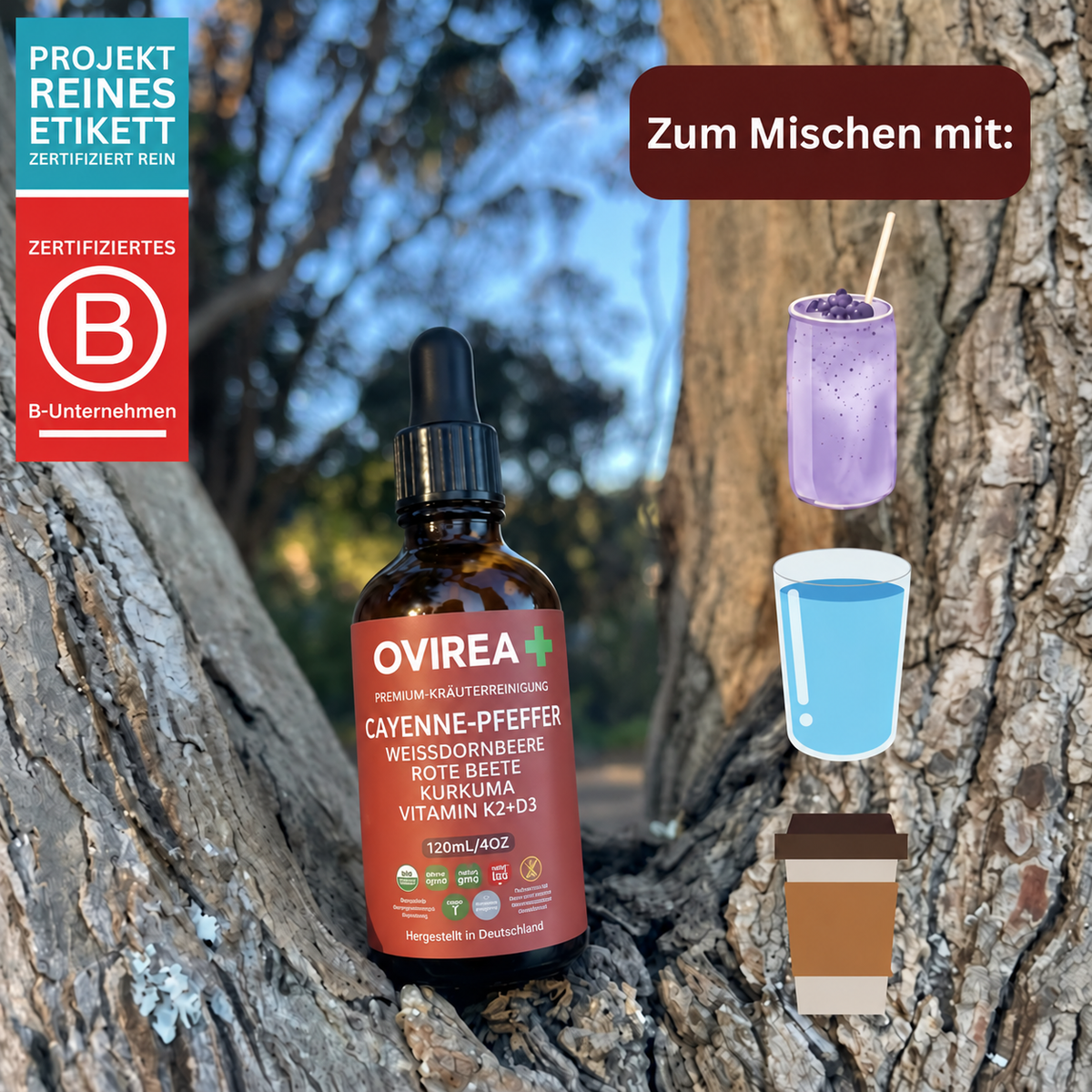 Cayenne-Mischung für Kreislauf und Blutdruck