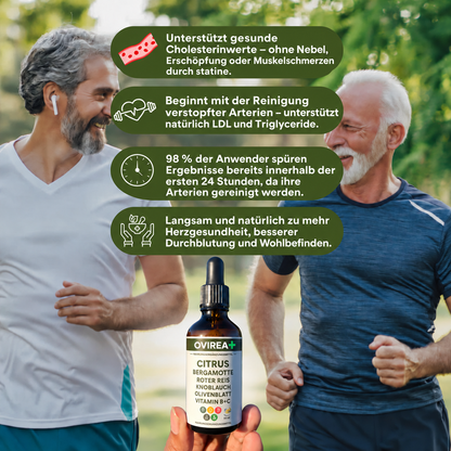 Oviera Natürliche Cholesterin-Reinigung mit rotem Hefereis