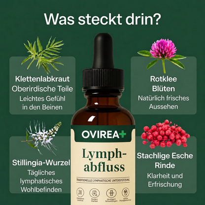 Natürliche Reinigung für den Lymphabfluss