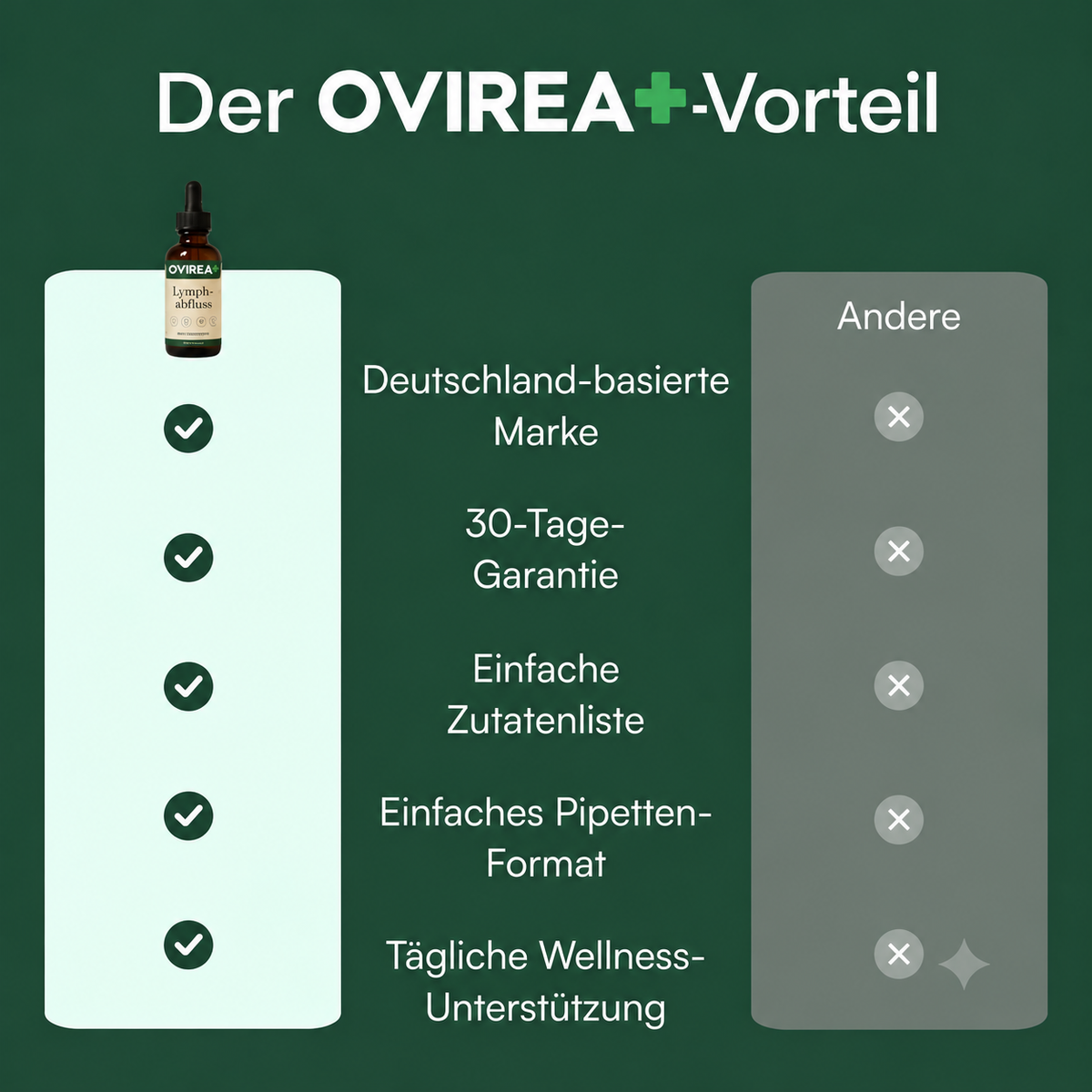Natürliche Reinigung für den Lymphabfluss
