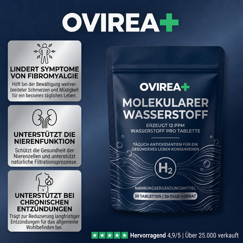Wasserstofftabletten – 30-Tage-Vorrat | Neue & verbesserte Variante
