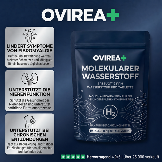 Wasserstofftabletten – 30-Tage-Vorrat | Neue & verbesserte Variante