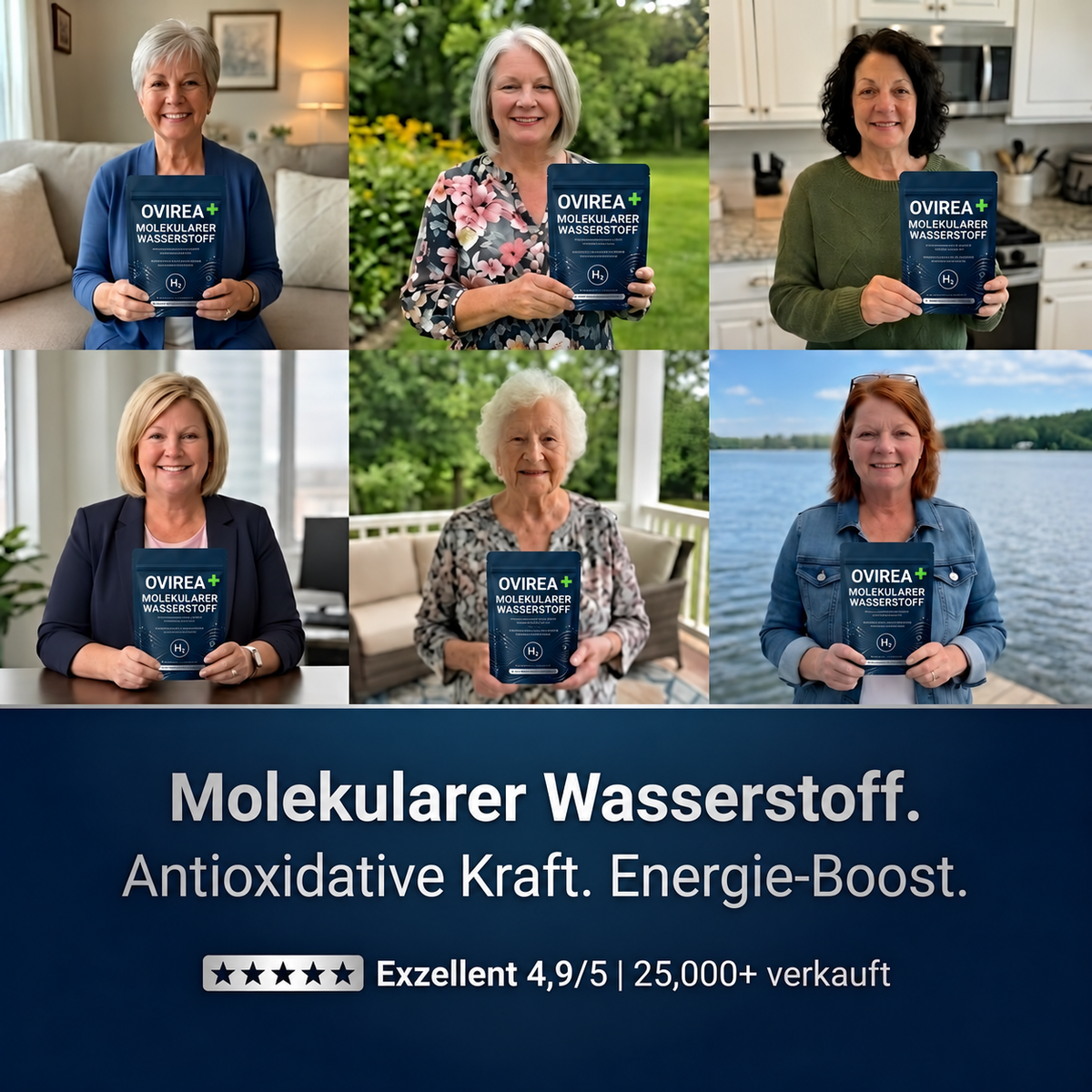 Wasserstofftabletten – 30-Tage-Vorrat | Neue & verbesserte Variante